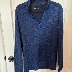 Under Armour Men’s Blue Quarter Zip Shirt